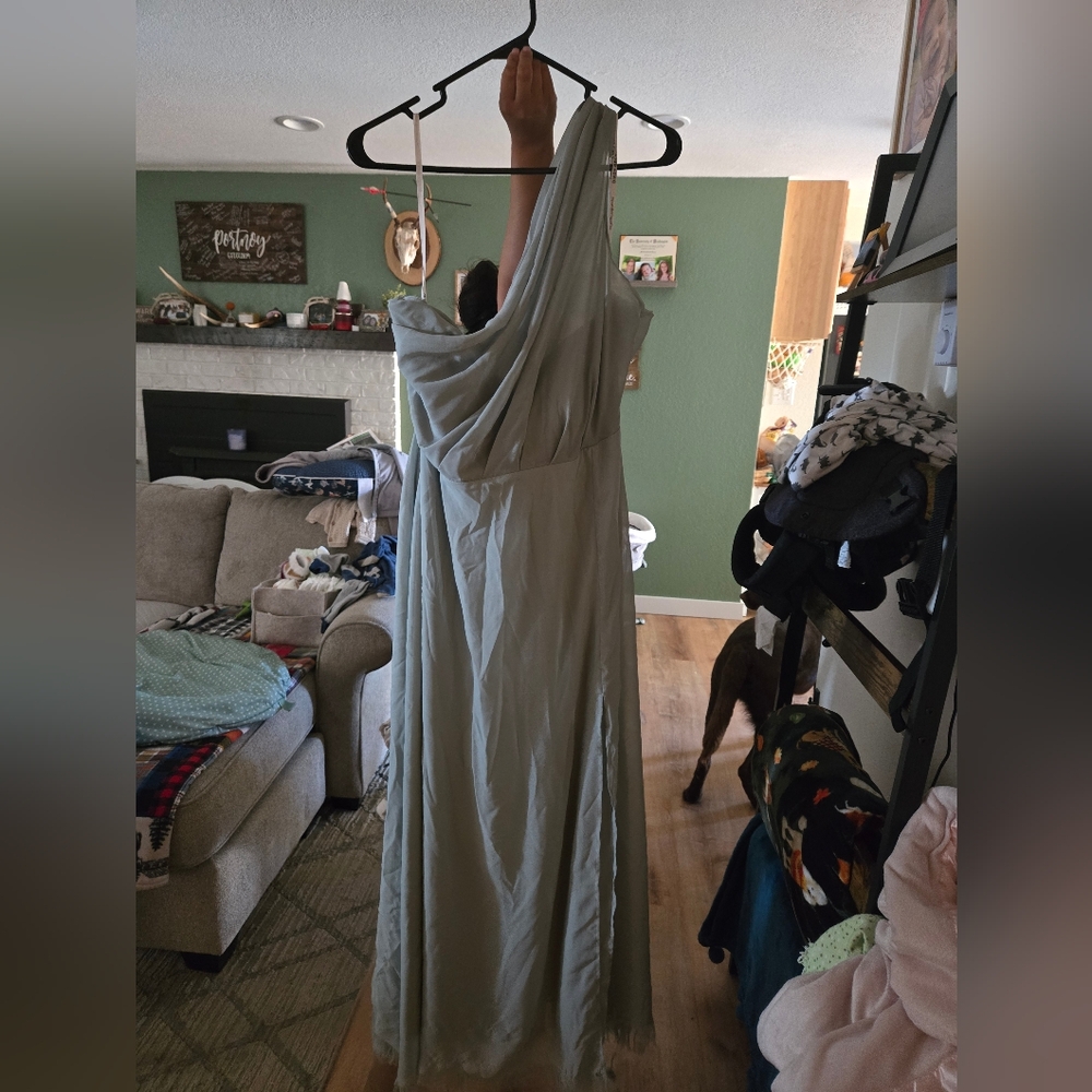 Birdy Grey Bridesmaisd Dress Sage Green